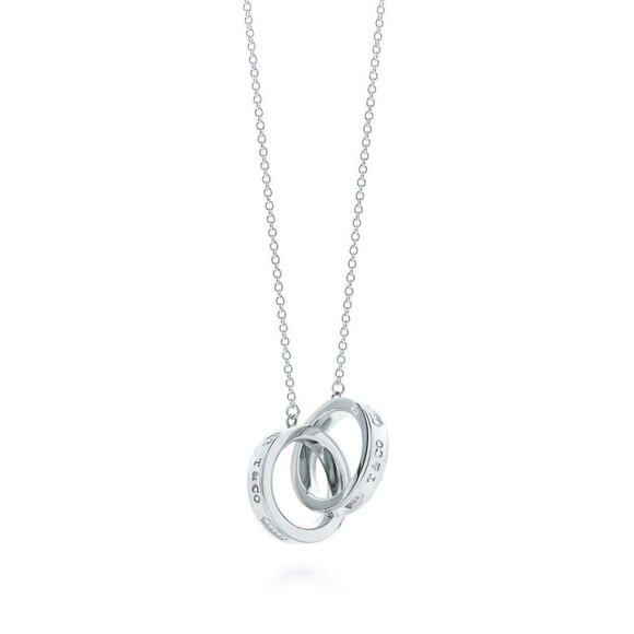 Tiffany 1837® Interlocking Circles Pendant in Silver, Small - Picture 2 of 2